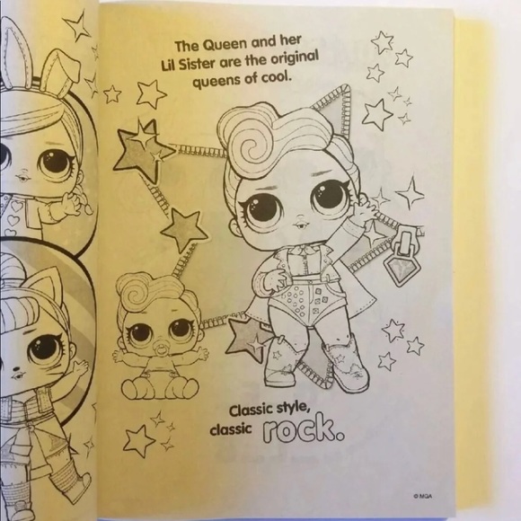 LOL SURPRISE DOLLS 96pg COLORING ACTIVITY BOOK - Picture 4 of 8